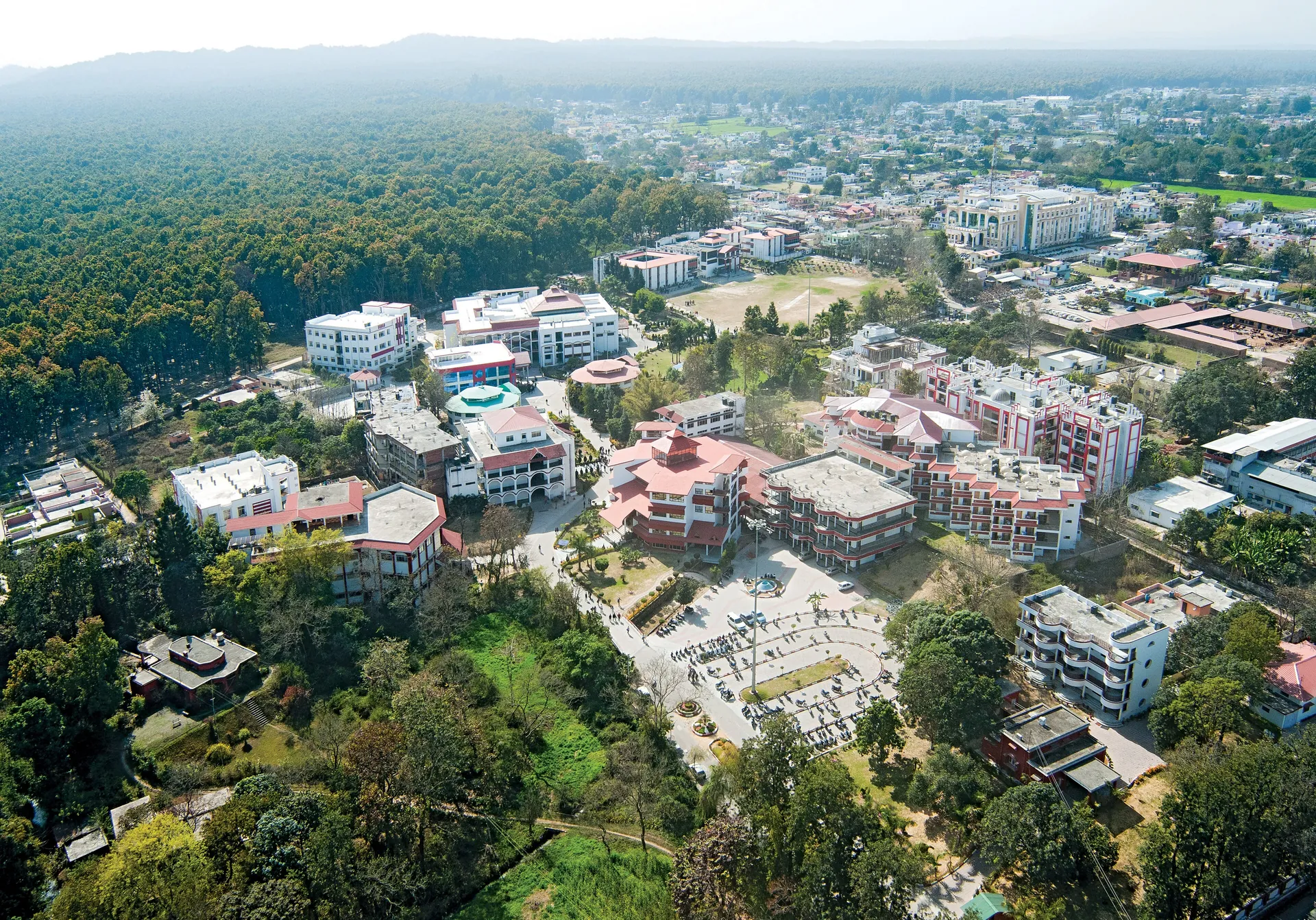 B-school campus